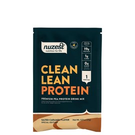 Nuzest - Polvo de proteína de guisante - Proteína magra limpia, proteína vegetal vegana premium en polvo, sin lácteos, sin gluten, sin OMG, proteína  