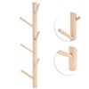 Punch Free Wall Mounted Coat Rack Towel Hanger Tree Branch
