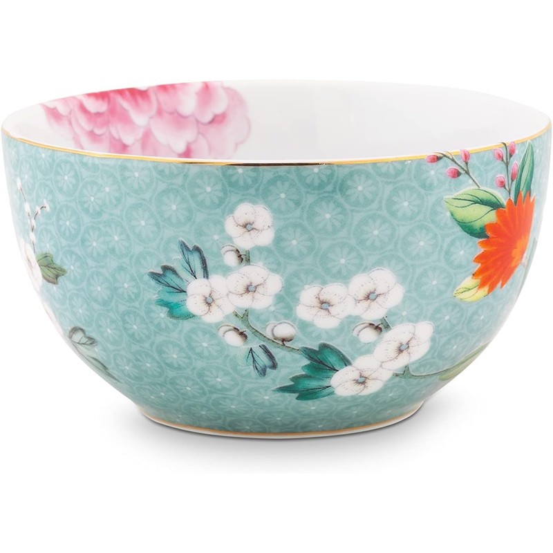 Blushing Birds Bowl Blue 12 cm