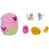 Hatchimals Rainbowcation Mini Family Pack, Playset with 3 CollEGGtibles Figures