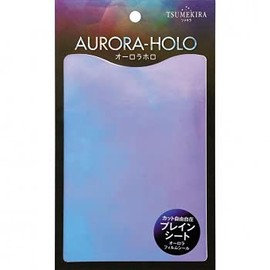TSUMEKIRA OH-PLS-101 Nail Sticker, Aurora Holo, Aurora Film Seal, Plain Sheet