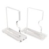 Acrylic Fishing Pole Wall Mount Bracket Stable Support Adjustable Acrylic