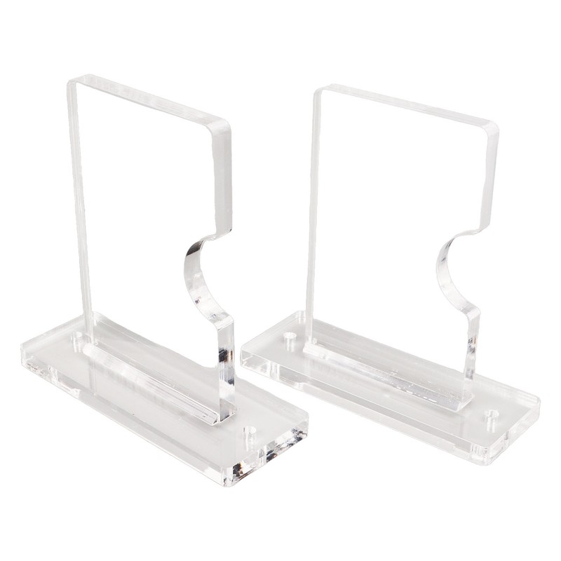 Acrylic Fishing Pole Wall Mount Bracket Stable Support Adjustable Acrylic