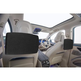 2-Pack Screen Protectors for Mercedes EQS S-Class Maybach | 1.5mm Neoprene +10mm Sponge Cushion Pad Dust & Impact Shield (2021-2025)