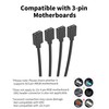 upHere ARGB Splitter Cable, 5V 3 Pin Addressable RGB Extension