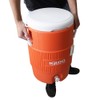 Igloo 5 Gallon Cooler with Seat Lid in Orange