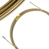 VGongTech 50ft / 15m Electrical Spring Wire Threader Fish Tape