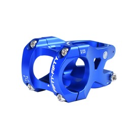 FIFTY-FIFTY Aluminum Alloy Mountain Bike Stem for 1-1/8 Steer Tube 31.8mm Handlebar, 35mm, Blue