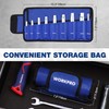 WORKPRO 9-Piece Shower Valve Socket Wrench Set with Bar Handle,