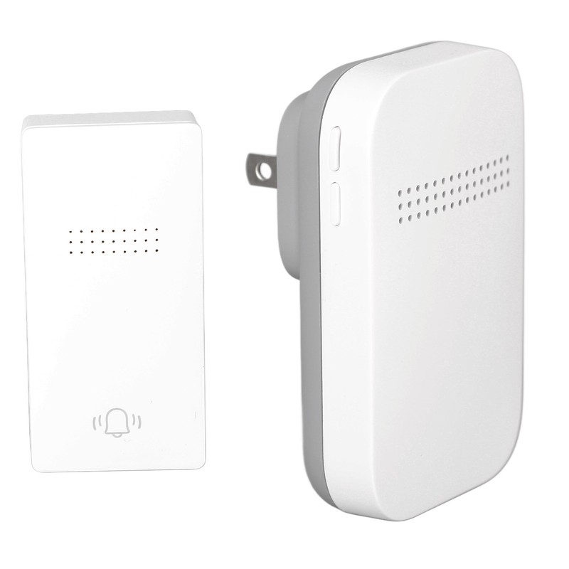 Self Powered Door Bell with Receiver Automatic Ringing Push Button