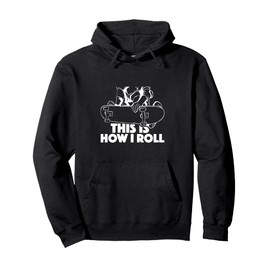 Skateboard Halfpipe Tricks - Extreme Sports Skateboarding Pullover Hoodie