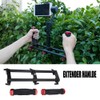 Vbestlife Camera Dual Grip Extender Handle Gimbal Stabilizer Rig Accessory