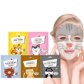 Asheyya 5 Pcs Kids Face Masks for Girls, Face Masks Pamper Kids for All Skin Types