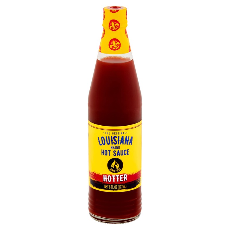Louisiana Brand Hot Sauce, Hotter Hot Sauce (6 Fl Oz