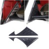Nicecar-88 Carbon Fiber ABS Rear View Mirror A Pillar Trim