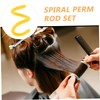 Vaguelly 10pcs Hair Rollers for Women Durable Spiral Curling Perm