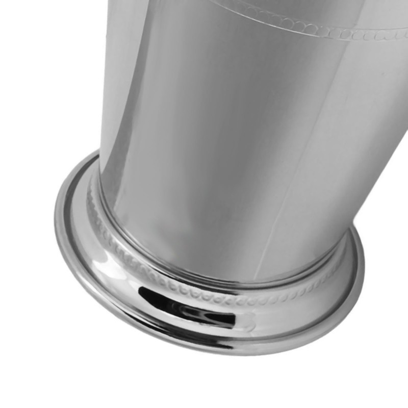 Julep Cup Stainless Steel Elegant Retro High Stability Beaded Mint