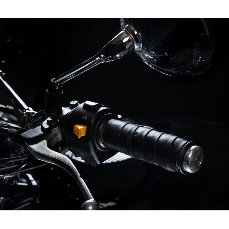 Leather Handle Grips for Motocycle | Accelarator Grip for Bike