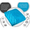 Lashuma Lugano Bath Towel Large Sauna Towel for Men Aquamarine