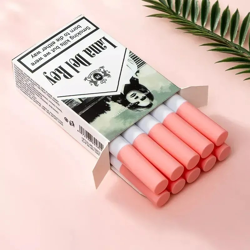 10pcs Labiales Lana Del Rey Juego De Lápiz Labial Mate