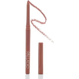 Palladio Delineador de Labios Retráctil Resistente al Agua de Alto Pigmento y Color Cremoso, Fórmula a Prueba de Manchas y de Larga Duración Todo el Día sin Necesidad de Sacapuntas, Nearly Nude
