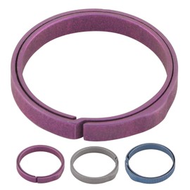 20mm Key Ring, Titaniums Alloy Side‑Pushing Keyring Outdoor Small Tool Anti-Lost Quick Release Keychain Loops Heavy Duty Accessories(Purple)
