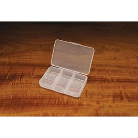 Hareline Midge Fly Box 6 Compartment - Fly Fishing or Fly Tying