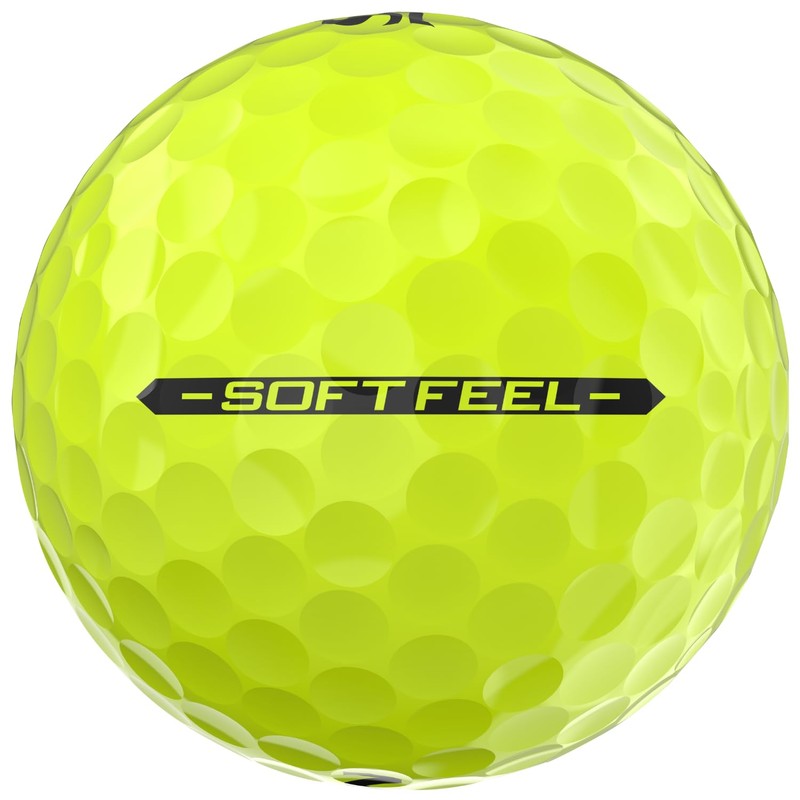 Srixon SOFT FEEL_14 Ultra-soft and long distance golf balls| Stable