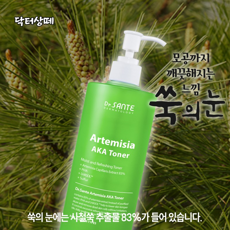 Sante Artemisia Aca Toner + Toner Pad Gift Special Set