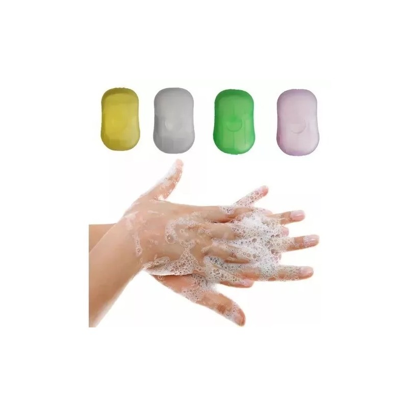 Universo en Linea Set 5 Estuches Laminas Papel Jabón Manos