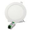JANDEI - LED Downlight Round Extra Flat Panel. Lighting 12W,