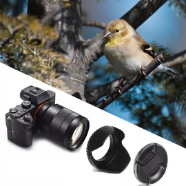 Lens Hood (Shade) Compatible with Sony E 16-50mm F3.5-5.6 PZ OSS