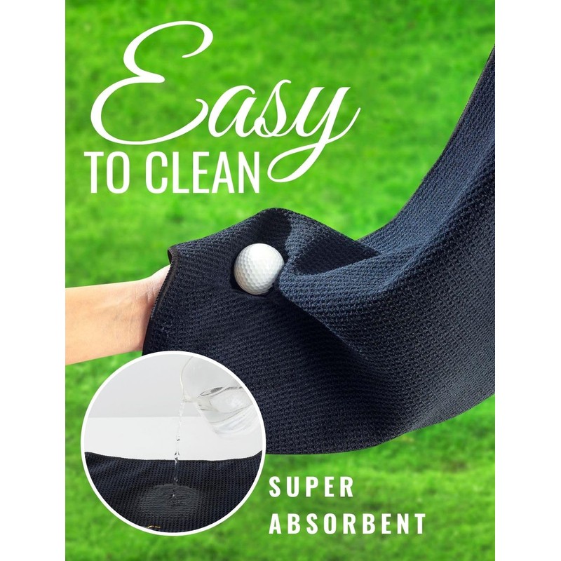 CybGene 60th Birthday Gifts for Men, Funny Golf Towels, 60