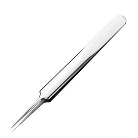 Professional Stainless Steel Precision Tweezers for Eyebrows and Facial Hair Removal for Men and Women Blackheads Needle Splitter Ingrown Tweezers