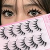 Veleasha Veleasha Manga lashes Spiky EyeLashes Anime Lashes 8D Doll