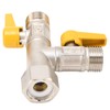 RV 3 Way By Pass Valve 1/2in NPT RV Water