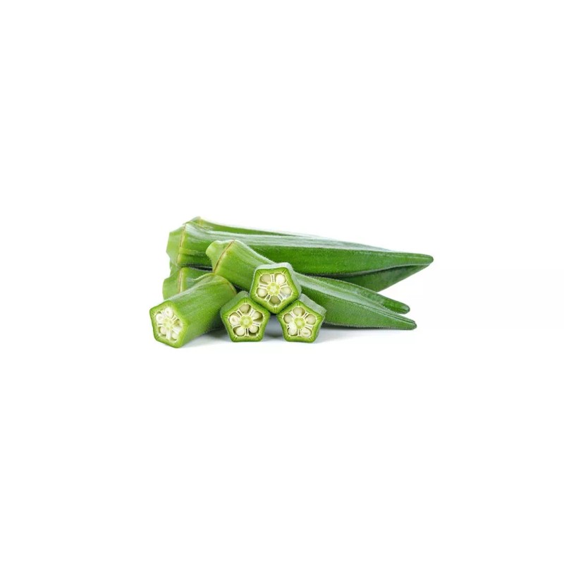 HSC Okra Seeds | Clemson Spineless | Non-GMO-Heirlo - 100+