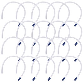 20 Pack Leg Bag Extension Tubing 18" – Flexible and Kink-Resistant Urinary Collection Tube Blue