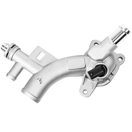 Upgraded Aluminum Engine Coolant Water Outlet with Inlet Hose & Oil Cooler Hose Compatible for Chevy Cruze Sonic Trax 2011-2021 Buick Encore 1.4L 2013-2019 25193922 13251447