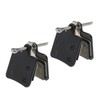 OTOTEC 2 Pairs Resin Semi Metallic Bicycle Disc Brake Pads