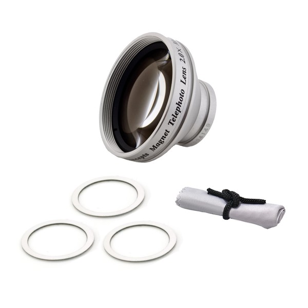 Flip Video 2.0x Telephoto (Modification Style) Magnetic Lens + Cronies