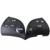 2Pcs Steering Wheel Volume Control Switch Button Cover Fit for
