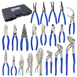 KARRYTON 20-Piece Pliers Set, Versatile Plier Tool Set w/Black Carry Box, Great Ideal for Professional Workers, Technicians, Homeowners, Handymen and DIY Enthusiasts