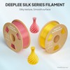 DEEPLEE Silk PLA 3D Printer Filament 1.75mm 1kg, Silk Dual