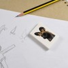 2 x 45mm 'African Wild Dog Face' Erasers/Rubbers (ER00042076)