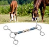 125mm Professional Snaffle Bit Stainless Steel Horse Mouth Bit Horse