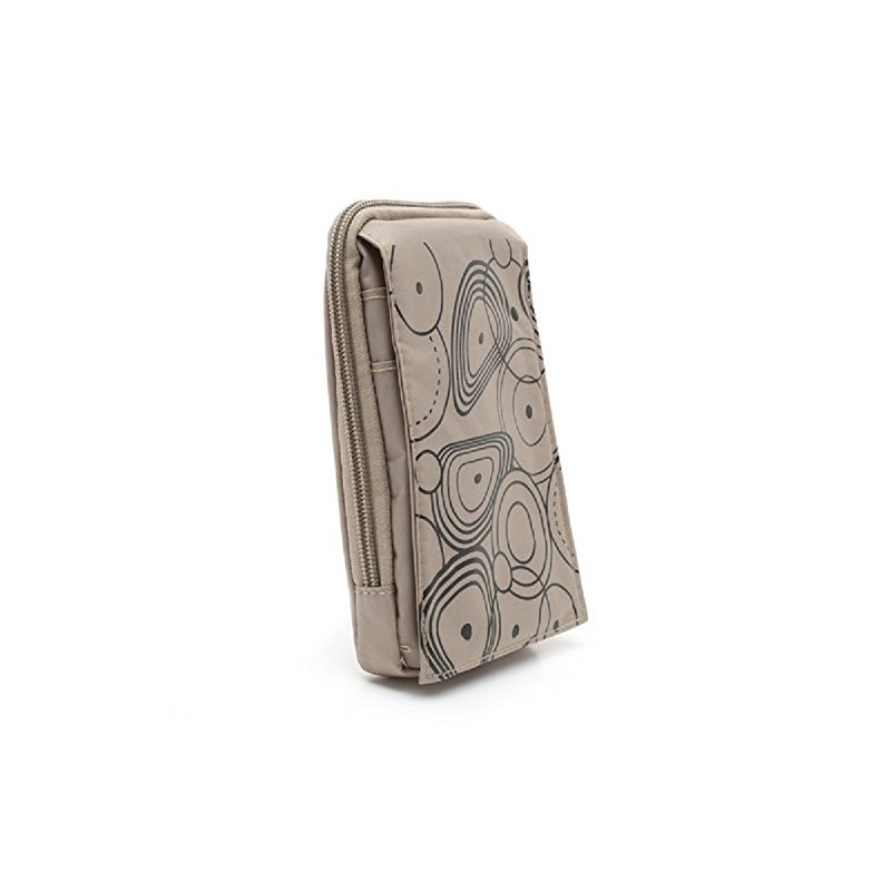DFV mobile - Multi-Functional Vertical Stripes Pouch Bag Case Zipper