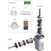 Portable Air Pump Wireless Electric Air Pump with LED Light