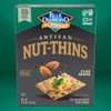 Blue Diamond Almond Artisan Nut Thins Cracker Crisps, Flax Seeds,