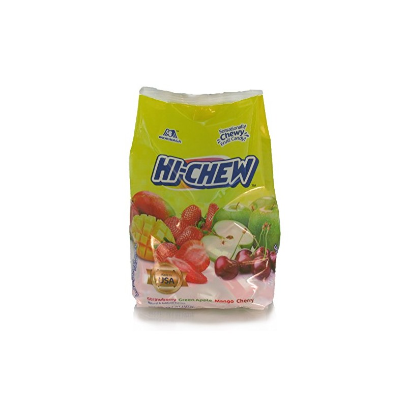 Hi-Chew, Sensationally Chewy Fruit Candy in Assorted Flavors, 14.1 oz